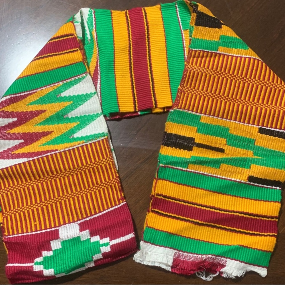 Authentic Handwoven Kente Cloth